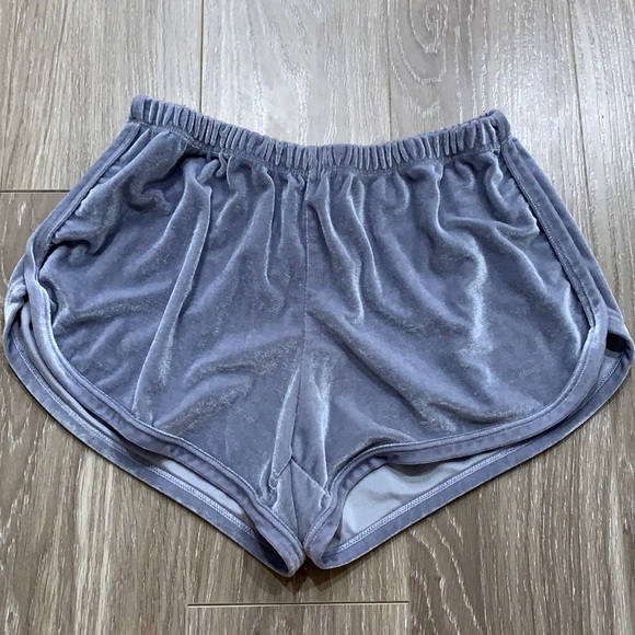 Brandy Melville Other - Brandy Melville Velvet PJ Shorts